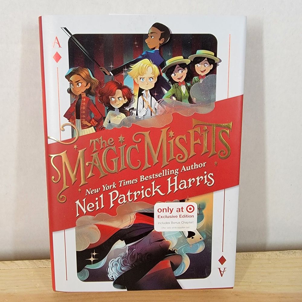 "The Magic Misfits" by Neil Patrick Harris Hardback Target Exclusive. NEW